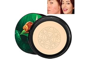 KOAHDE Cuscino d'Aria BB Cream,Fondotinta a Cuscino d'Aria di Fungo,Cuscino d'Aria Correttore CC Cream,Cuscino d'Aria di Fungo CC Cream,Fondotinta a Cuscino d'Aria a Forma di Fungo Idratanti,1PC