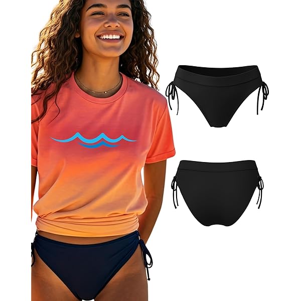 SORIO Menstruatie Bikinibroekje Voor Tieners - Absorberend, Lekvrij & Comfortabel - Ava Model