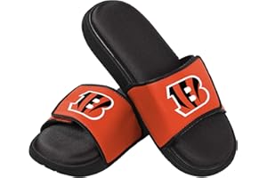 FOCO NFL Mens Foam Sport Slide - Mens, Cincinnati Bengals, Large