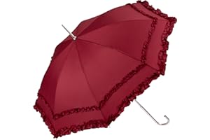 VON LILIENFELD® Ombrello Parasole Sposa Apertura Automatica Antivento Donna Mary