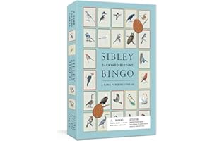 Clarkson Potter Sibley Backyard Birding Bingo: A Game for Bird Lovers: Board Games