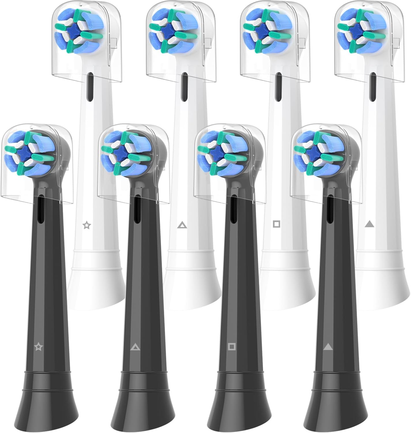 Technische Daten & Spezifikationen : 8 Stück Aufsteckbürsten Kompatibel mit Oral B