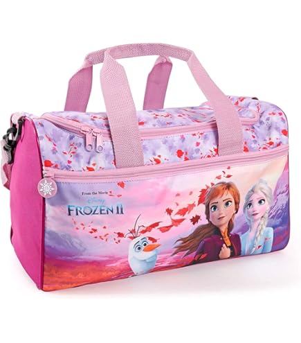 Paw Patrol Sporttasche Jungen 3 4 5 6 Jahre - Blaue Kinder Reisetasche Kindergarten mit Marshall Chase Rubble - Helfer auf 4 Pfoten Umhängetasche Duffle Bag für Kleinkind - 28x41x21 cm - Perletti
