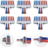 Electrical Connectors, CESFONJER SPL-82 Quick Electrical Connector, Compact Cable Connectors with Spring Push Lever (2 in 8 o