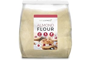 Mąka migdałowa od NKD Living (2 kg, 2 x worki 1 kg lub 4 x worki 500 g) drobno zmielone migdały z Hiszpanii