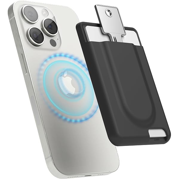 Portacarte MagSafe TROIKA: Custodia Per Carte E Chiavi, Si Attacca Allo Smartphone!
