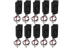 AZDelivery 2 pezzi Mini 3 watt 8 ohm mini altoparlante portatile con interfaccia JST-PH2.0 mm pin per progetti elettronici fai da te compreso e-book