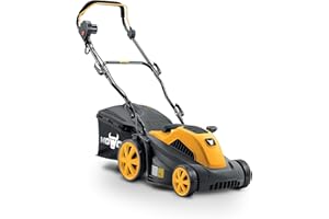 Mowox EM 4018 P - Tondeuse électrique poussée 1800W - 40 cm de Coupe - Jardins jusqu'à 600m²