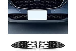 YEE PIN Compatible con Mazda CX-5 CX5 KF 2022+ par izquierdo derecho - Protector de parachoques delantero - Insertos de almohadillas - Reemplazo delantero Cubierta del parachoques Rejilla superior