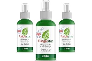 ‎GOOD LIVING PRODUCTS Fungustan | Pflegespray für Füße und Nägel (3 Flaschen á 50ml)