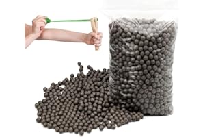 XoeLLe Slingshot Mud Ball, Palla di Argilla, Fionda Slingshot Pallini, per Tiro Esercizi,Funziona con Qualsiasi Fionda, Ottimo Regalo per Gli Amanti della Fionda(8mm)