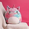 Mirada Cute Tie Dye Pink Supersoft Cat Cushion/Pillow Soft Toy for Girls/Kids | Stuffed Plush Animal | - 30cm