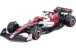 Bburago 18-38067 (#77) scala 1:43 - RACE - Alfa Romeo F1 Team Orlen C42 - pilota Valtteri Bottas numero 77