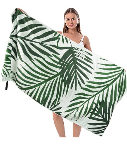Serviette De Plage Microfibre Xxl Natte Drap De Plage Accessoire Grande
