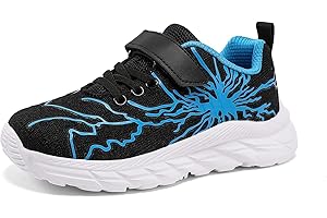 Qciplr Scarpe Bambino Sneakers Ragazze Ragazzi Scarpe da Ginnastica Bambini Ginnastica Tennis Leggero Scarpe Sportive Interno Corsa Bambini 28-39EU