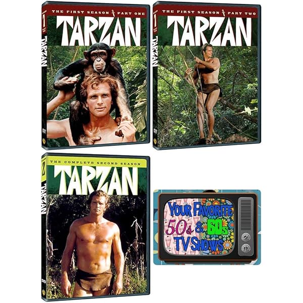 Tarzan: Complete Original 1960s TV Series Seasons 1 & 2 DVD  