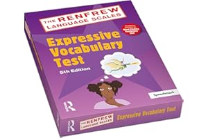 Expressive Vocabulary Test (The Renfrew Language Scales)