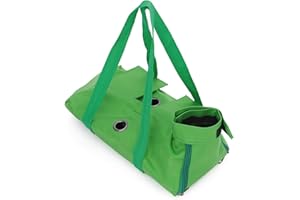 HXKJ Sacs Multifonctions de retenue de toilettage de Chien/Chat pour Le Bain de Lavage de Coupe d'ongle Vert/Bleu