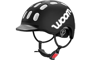 ‎WOOM woom Kids Helm, Fahrradhelm für Kinder, mit Visier, für Jungen und Mädchen, Verstellbar, Aufprallschutz