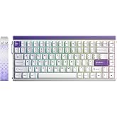 Aula Hero 84 He Manyetik Klavye Rapid Trigger Black King Switch 8000Hz RGB Neon TKL Hot Swap Oyuncu Klavyesi Beyaz