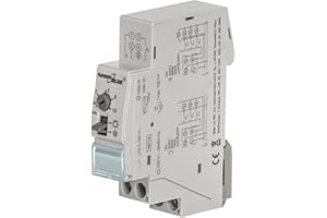 GREEN BLUE GreenBlue GB114 Interruptor de luz de escalera | Temporizador carril DIN de control 30s-10m max 2300W | Minutero