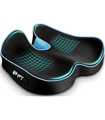 Outfany Ergoseat Hilipert Zitkussen - Schuimkussen Voor Rug, Heup En Staartbeen