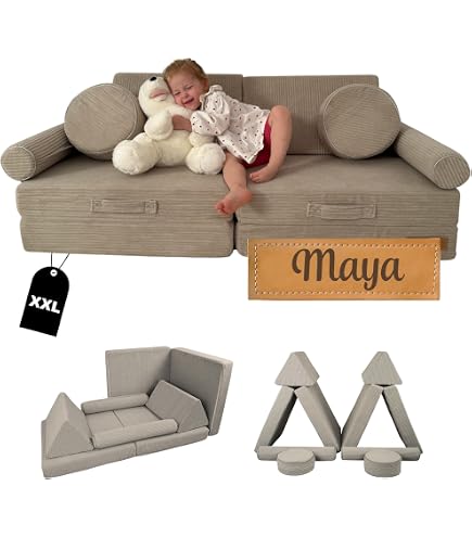 Spielsofa Für Kinder Kindersofa Bodensofa - Modula Produktbild-Vorschau 2