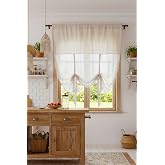 Cotton Maison Potlu T&uuml;l Perde Retro 120x200, 120 x 200, 4464, Krem