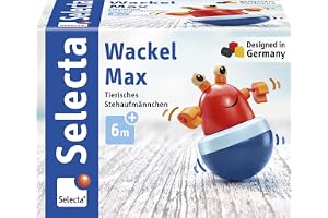 Selecta 61066 Wackel Max, vinglande figur, flerfärgad