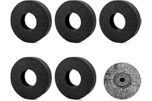 KALEXION Schaumstoffdichtung für Springbrunnen Quellstein Brunnen LED Ring - 5 PCS 39mm Flexible Schaumstoff Dichtung für Brunnen Springbrunnenpumpe LED Ring, Quellstein Beleuchtung Springbrunnen Dichtungsring