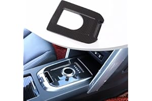 DIYUCAR for Discovery Sport Carbon Fiber Luxury Interior Accessory Gear Shift Cover Trim 1PC