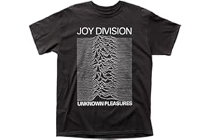 Impact Merchandising Joy Division Unknown Pleasures Adult tee, Black