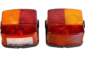 APSMOTIV Bajato Rear Indicator Lamp Light Set for John Deere and Deutz Fahr Tractor 3223263R91
