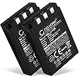 CELLONIC, Camera Battery, compatible with Olympus C-50, C-60, C-70 (1100mAh, 3.7V) 2 Pieces