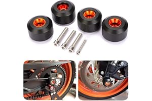 CICMOD 2x Fourche roue Frame Slider Crash Protector pour 125 200 390 Avant et Arrière