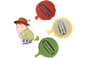 YAAVAAW 3Pcs Self Inflating Whoopee Cushion Giant Whoopie Cushions Toy for Kids,Adult,9.8" Whoopie Cushion Bulk Classic Practical Joke and Pranks for Kids Adults Gifts Christmas Party Favour Stocking Fillers