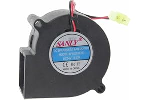 JUTTAUTO DIM/PLEX Electric Fire DC Fan Motor Unit, Opti-Myst Retail Inset Chrome for SF6028SL(R), 24V 0.07A