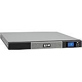 Eaton Onduleur 5P 650 IR - Line Interactive UPS Rack 1U - 5P650IR - Puissance 650VA (4 Prises IEC C-13 10A, Parasurtenseur, B