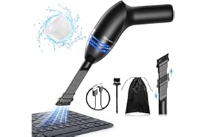 HAYOUSUI 4.3Kpa Keyboard Vacuum Cleaner Mini：Handheld Computer Vacuum Cordless for Car Laptop Sewing Machine Portable Keyboard Vac USB Desk Crumbs Dust Cleaners