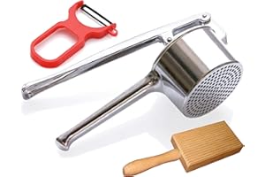 ZASEVES schiaccia Patate con sbuccia Patate e Riga Gnocchi Kit tuttoXpatate Prodotti Italiani CREAZIONI i Colori nel Cuore