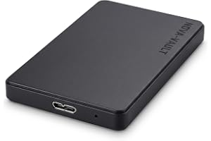 MAYUMI NOVA-Vault 1TB Portable External Hard Disk Drive, USB 3.0 High Speed, Slim & Lightweight, Plug & Play, with OTG Adapter for Phone, for Laptop, PC, Smart TV, Gaming Console (Black)