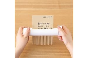 MUJI Shredder size: 7 x 2 x 1.2 cm.