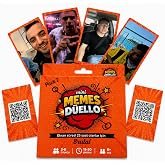 Mini Memes D&uuml;ello Brutal &ndash; 45 Adet Meme Kartı | QR Kod Destekli Eğlence Oyunu | 2-8 Oyuncu | Memes bilmece