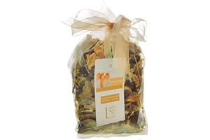 HOMESTREET Hand Blended Pot pourri in a gift bag in a choice of 11 fragrances, product with long lasting scent for your Home or as a Gift (Angelique)