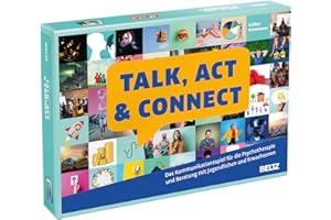 Talk, Act & Connect: Das Kommunikationsspiel für die Psychotherapie und Beratung mit Jugendlichen und Erwachsenen. 160 Karten in stabiler Box 24,1 x 15,2 x 3cm (Beltz Therapiespiele)