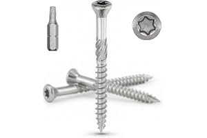PRORAJE Terrassskruv 5 x 70 mm rostfritt stål A2 Torx Ø 5 x 70 mm set om 200 st