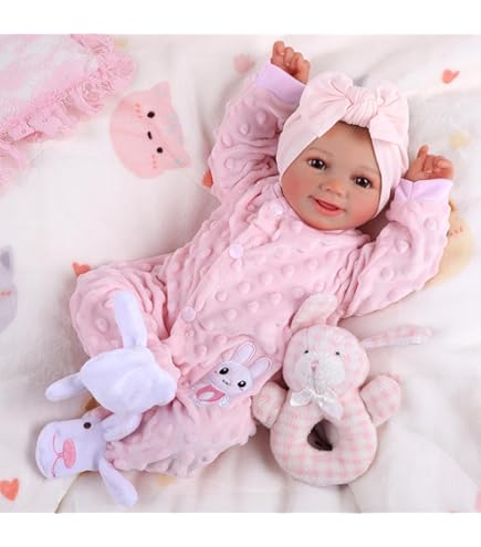 Anano Bambole Reborn Femmina Grande Toddler 60CM Bambole Reborn In Silicone Femmine Realistico Bambole Che Sembrano Vere Bambolotto Neonato Bellissima Reborn Femmina