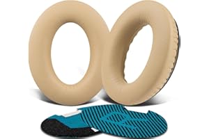 SoloWIT® Cuscinetti Auricolari di Ricambio Imbottiture per Bose, Cuscino compatibile con QuietComfort 15 QC15 QC25 QC2 QC35/ Ae2 Ae2i Ae2w SoundTrue & SoundLink Cuffie Over-Ear