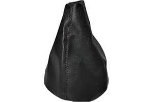 AERZETIX - C57773 - Funda para palanca de cambios - compatible con Renault Laguna II 2001-2005 - color: negro - en piel sintética