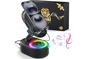 Lenski Gifts for Men, Secret Santa Stocking Fillers Gifts for Men Who Have Everything, Cool Gadgets Gifts for Dad, Wireless Induction Audio Bluetooth Speaker, Gifts for Him